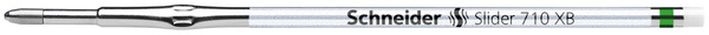 SchneiderBallpoint pen refill Slider 710 XB green 171004-Price for 10 pcs.Article-No: 4004675106759