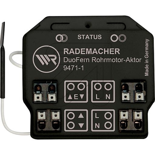 RademacherRohrmotor-Aktor DuoFern 9471-1 35140662Artikel-Nr: 120875