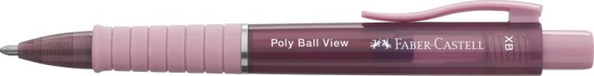 Faber CastellKugelschreiber Poly Ball View rose shadows 145753Artikel-Nr: 6933256649904