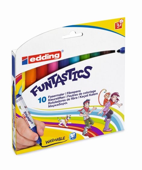 EddingFelt-tip pens Funtastics e-14 cardboard box of 10 14-10Article-No: 4004764955749