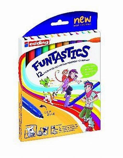 EddingFelt-tip pens Funtastics e-15 cardboard box of 12 15-12Article-No: 4004764931330