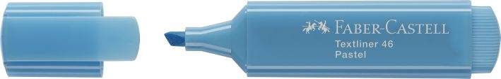Faber CastellHighlighter 46 light blue pastel color Textliner FC 154657Article-No: 4005401546573