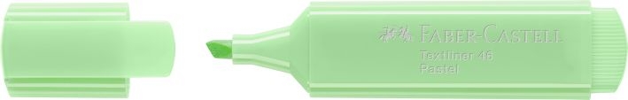 Faber CastellHighlighter 46 light green pastel color Textliner FC 154666Article-No: 4005401546665