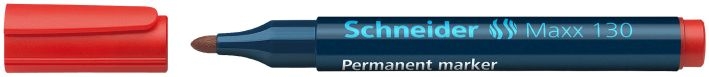 SchneiderPermanentmarker MAXX 130 Rundspitze rot 113002Artikel-Nr: 4004675006400