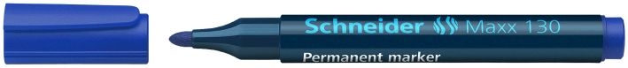 SchneiderPermanent marker MAXX 130 round tip blue 113003Article-No: 4004675006431