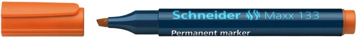 SchneiderPermanent marker MAXX 130 chisel tip orange 113306Article-No: 4004675038586