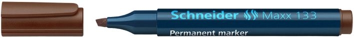 SchneiderPermanent marker MAXX 130 chisel tip brown 113307Article-No: 4004675038616
