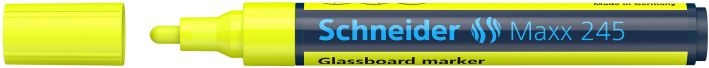 SchneiderGlass board marker MAXX 245 yellow 124505Article-No: 4004675135483