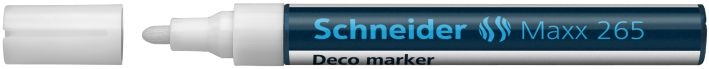 SchneiderDeco-Marker 265 2-3mm weiß 126549Artikel-Nr: 4004675007537