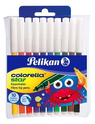 PelikanFiber pen Colorella Star C302-10 FS 822299Article-No: 4012700822291