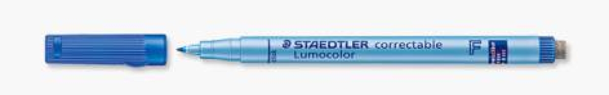 StaedtlerLumocolor Correctable 305 F Blue Water Soluble 305 F-3Article-No: 4007817305003