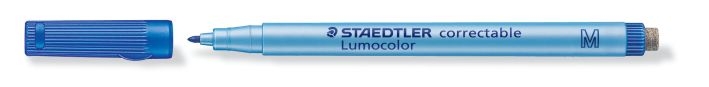 StaedtlerLumocolor Correctable 305 M blue water-soluble 305 M-3-Price for 10 pcs.Article-No: 4007817305027