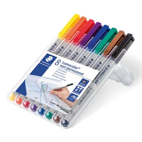StaedtlerLumocolor foil pen Fein Wl 316Wp8 8-piece case 316WP8Article-No: 4007817323601