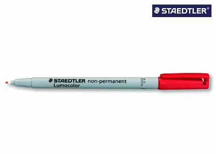 StaedtlerLumocolor foil pen fine red Wl 3162 316-2Article-No: 4007817304525