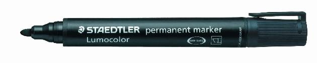 StaedtlerUniversal marker black Lumocolor 352-9-Price for 10 pcs.Article-No: 4007817304648