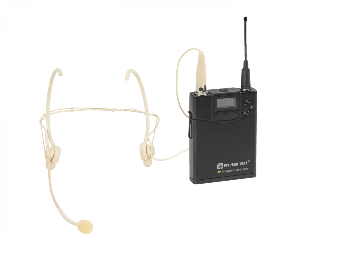 RELACARTUT-222 Bodypack mit HM-600S HeadsetArtikel-Nr: 13055231