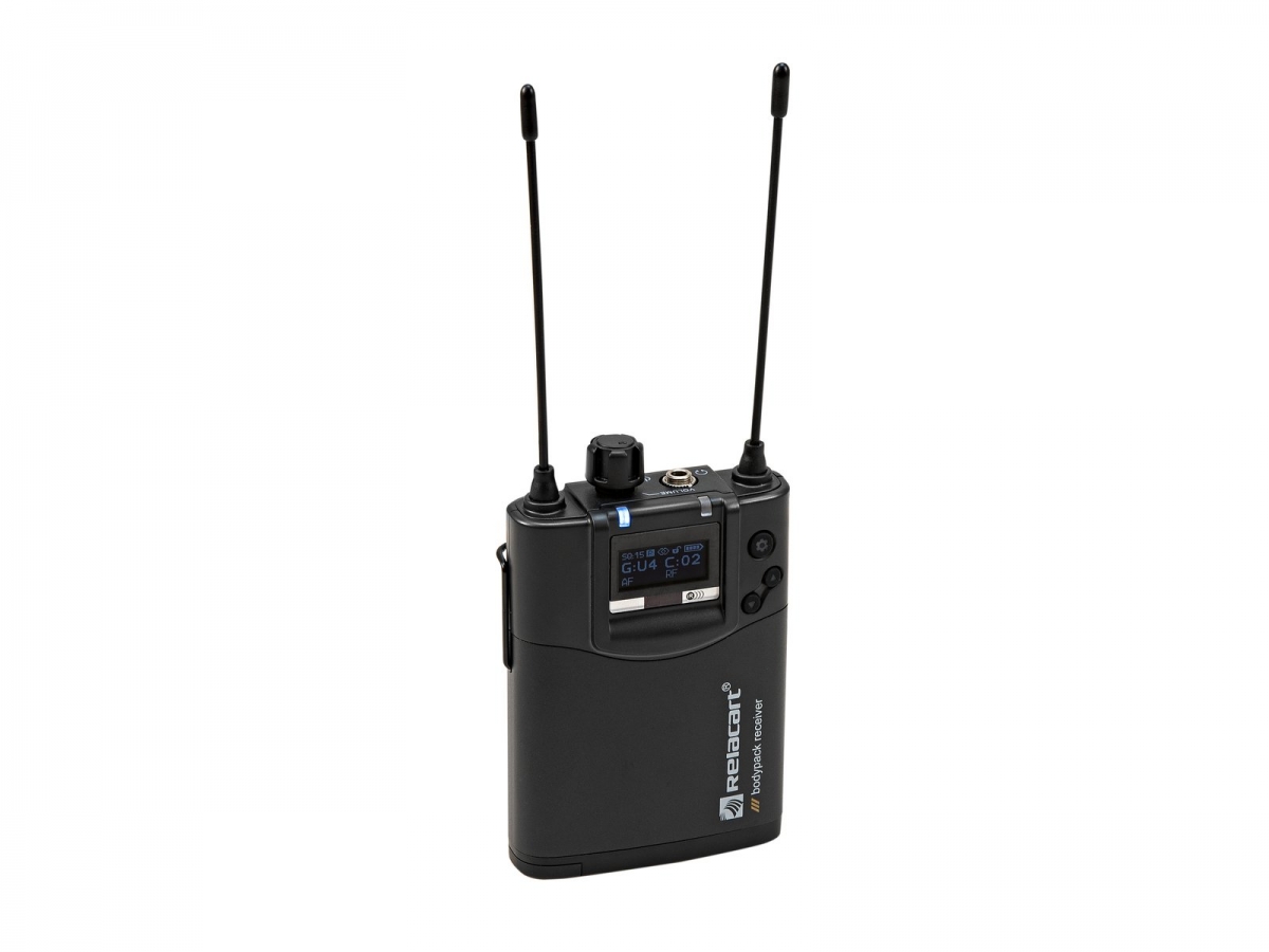 RELACARTPM-320R In-Ear Bodypack Receiver 626-668 MHzArticle-No: 13055246