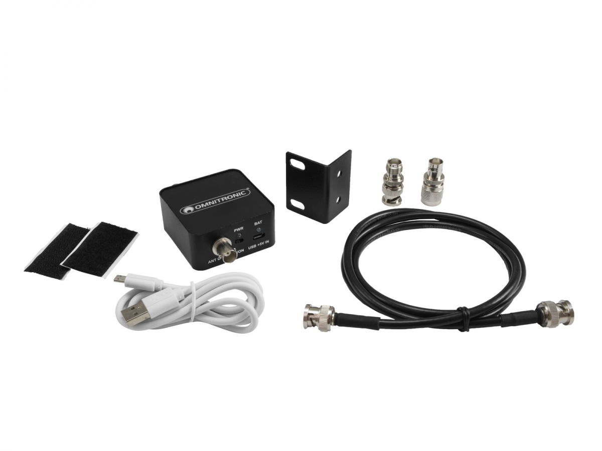 OMNITRONICAAB-10 Active Antenna Booster, Battery-powered