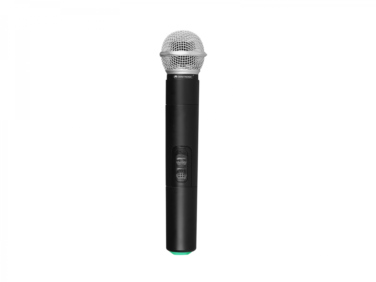 OMNITRONICUHF-E Series Handheld Microphone 520.9MHzArticle-No: 13063350