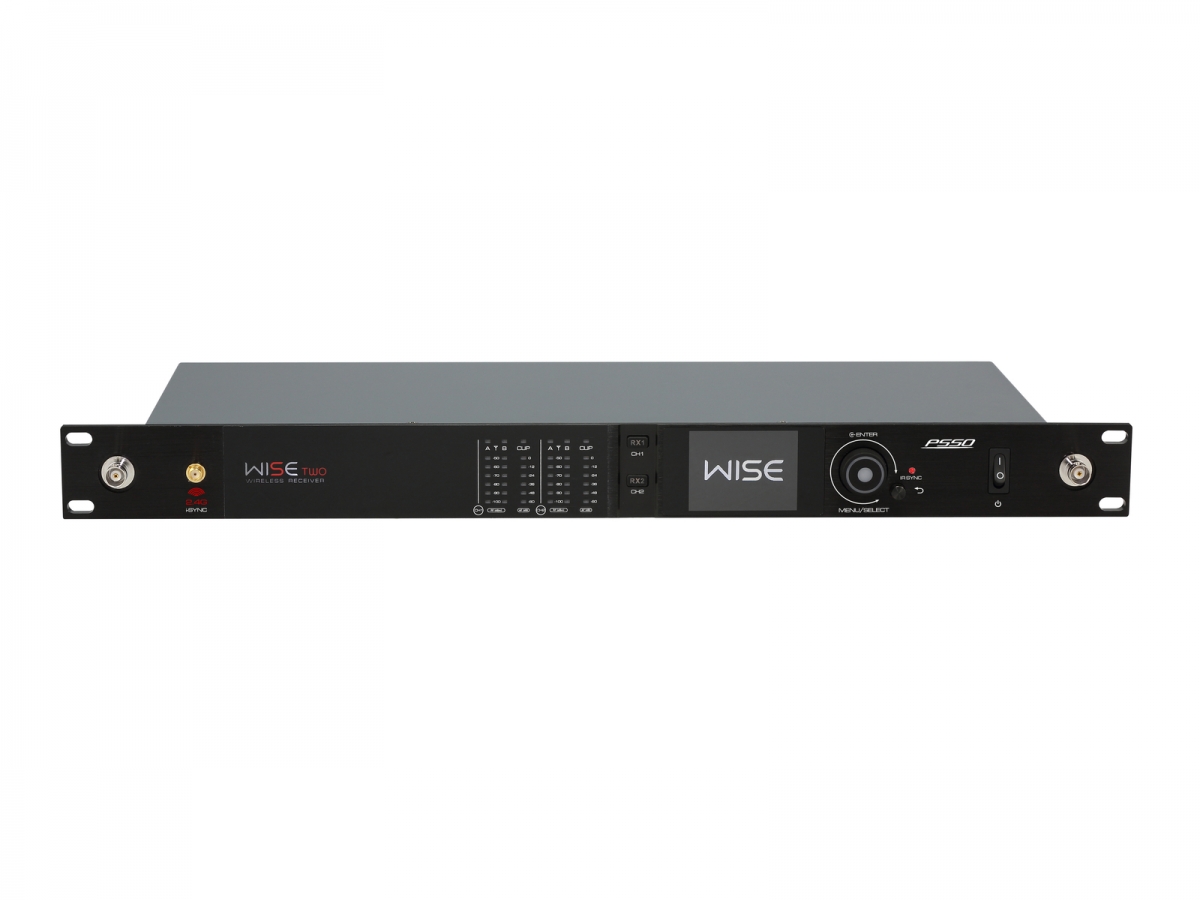 PSSOWISE TWO 2-Channel True Diversity Receiver 638-668MHz
