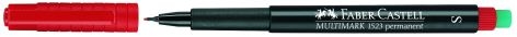Faber CastellOh-Lux foil pen SF superfine red WF 152321-Price for 10 pcs.Article-No: 4005401523215