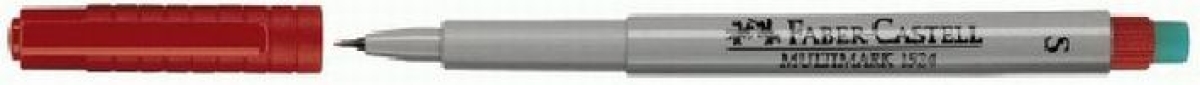 Faber CastellOH-Lux foil pen SF superfine red WL 152421-Price for 10 pcs.Article-No: 4005401524212