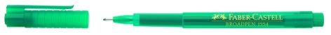 Faber CastellFiber pen broadpen 0.8mm turquoise indelible 155456-Price for 10 pcs.Article-No: 4005401554561