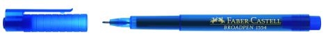 Faber CastellFiber pen broadpen 0.8mm blue indelible 155451-Price for 10 pcs.Article-No: 4005401554516