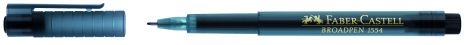 Faber CastellFiber pen broadpen 0.8mm black indelible 155499-Price for 10 pcs.Article-No: 4005401554998