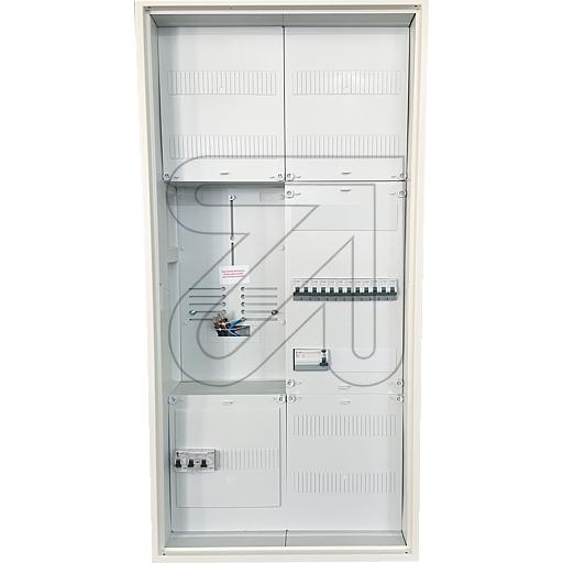 SchieglMeter cabinet AZ 22S complete 35A 1 meter/1 distribution fieldArticle-No: 133805