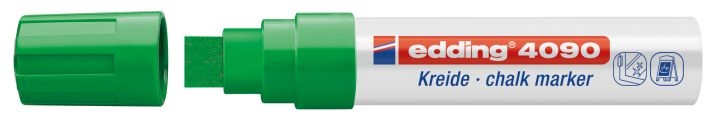 EddingChalk marker 4090 wide 4-15mm green 4090-004Article-No: 4004764787791