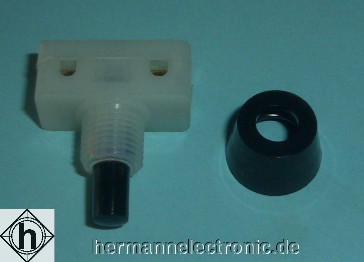 RelcoPressure installation switch 135/N black push button pArticle-No: 135/N_I/NL