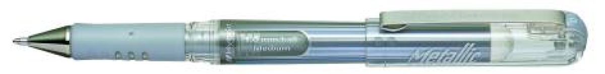 PentelInk rollerball pen hybrid K230M silver 0.5mm line width K230-ZOArticle-No: 3474377923700