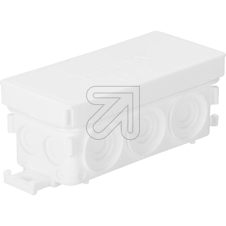 EGBSurface junction box 89x42x37mm pure white-Price for 10 pcs.Article-No: 141000