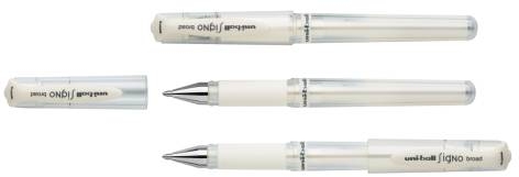 uni-ballGel pen white Uni Signo wide Um153-Price for 12 pcs.Article-No: 4902778588802