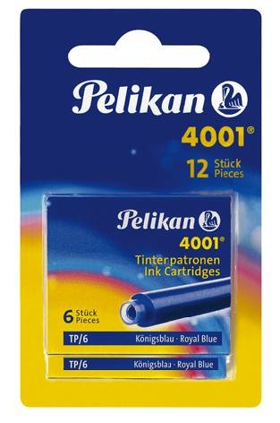 Ink cartridge 4001TP6 Blister of 2 Pelikan 330795-Price for 12 pcs.Article-No: 4012700330796