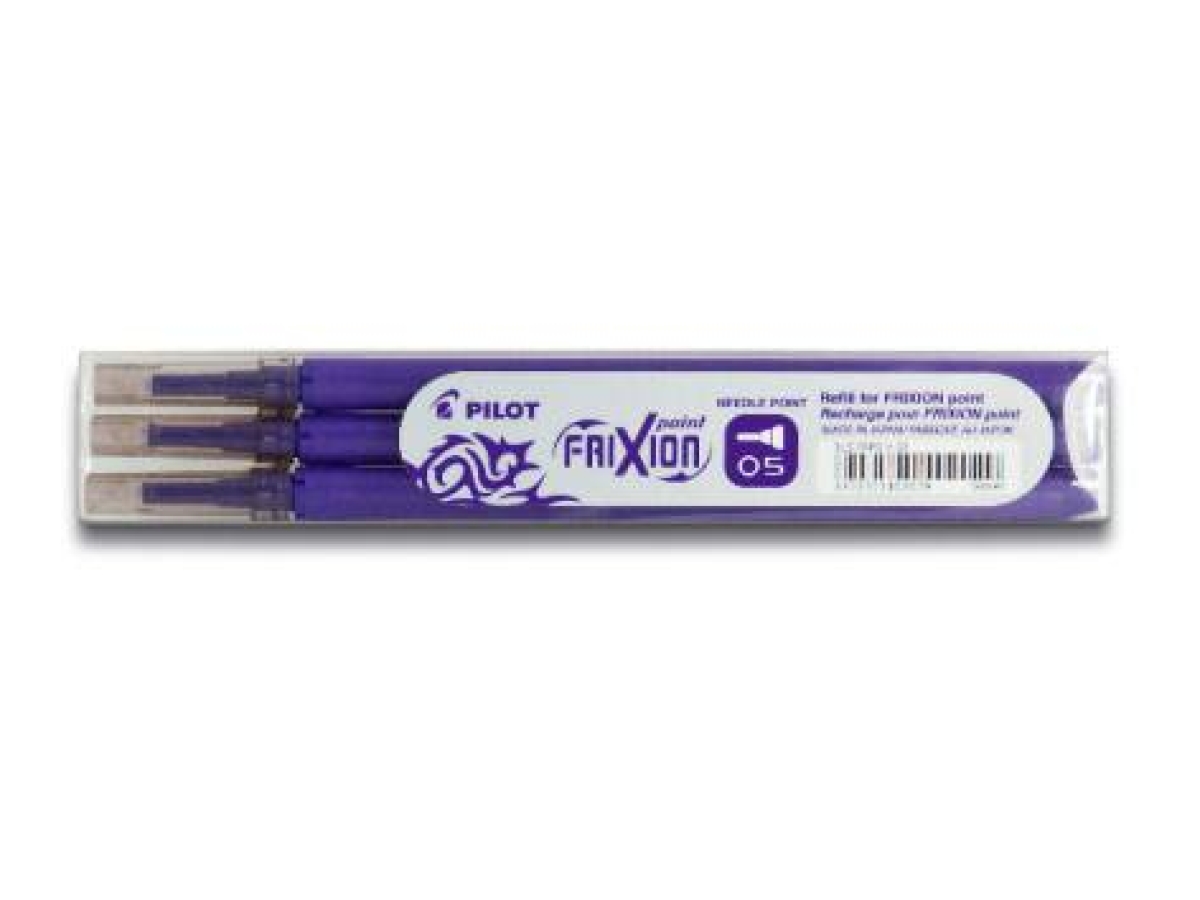 PilotReplacement refill purple pack of 3 for Frixion-Point BLS-FRP5-V-S32265008FArticle-No: 4902505402029