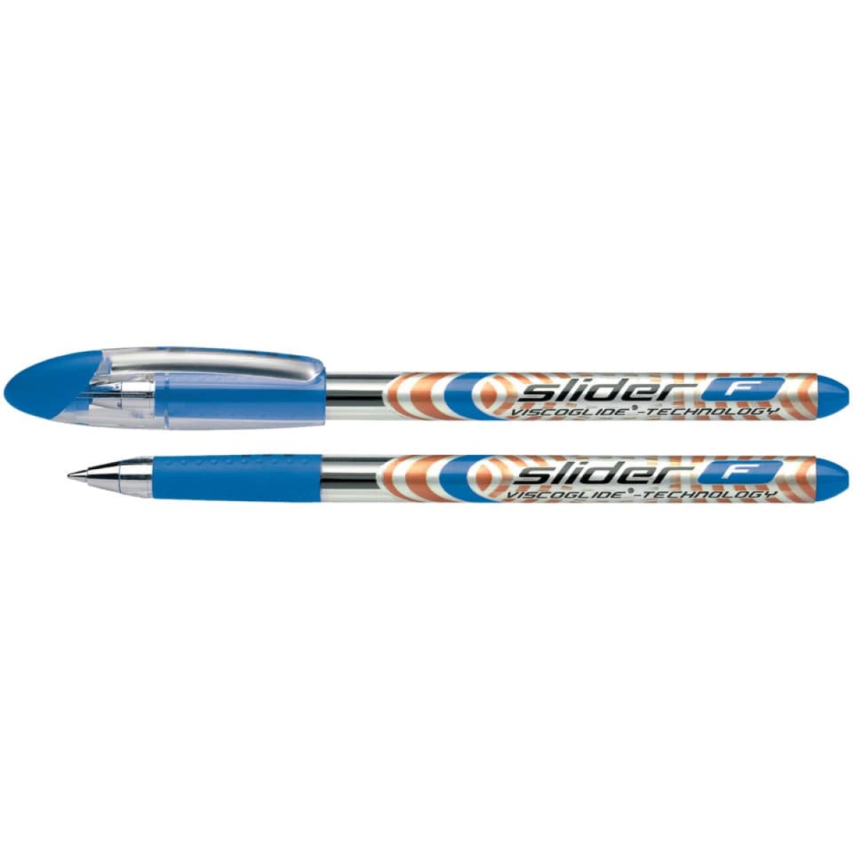 SCHNEIDERBallpoint pen Slider Basic, cap model, F, blue SN151003Article-No: 4004675043856