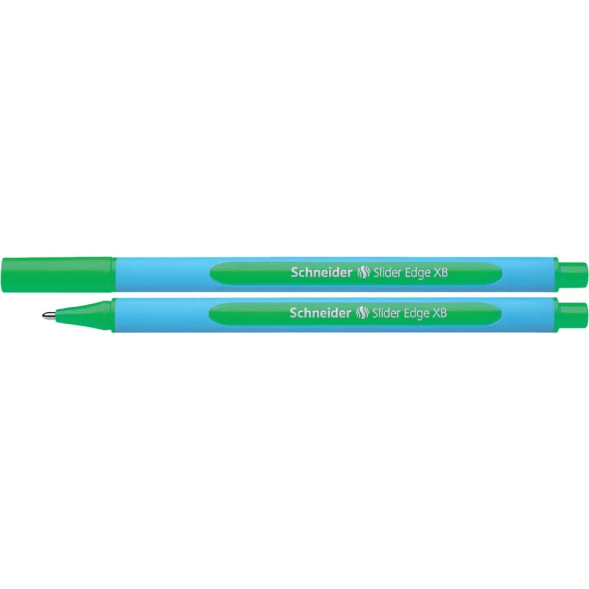 SCHNEIDERBallpoint pen Slider Edge, cap model, XB, green 50-152204Article-No: 4004675075932