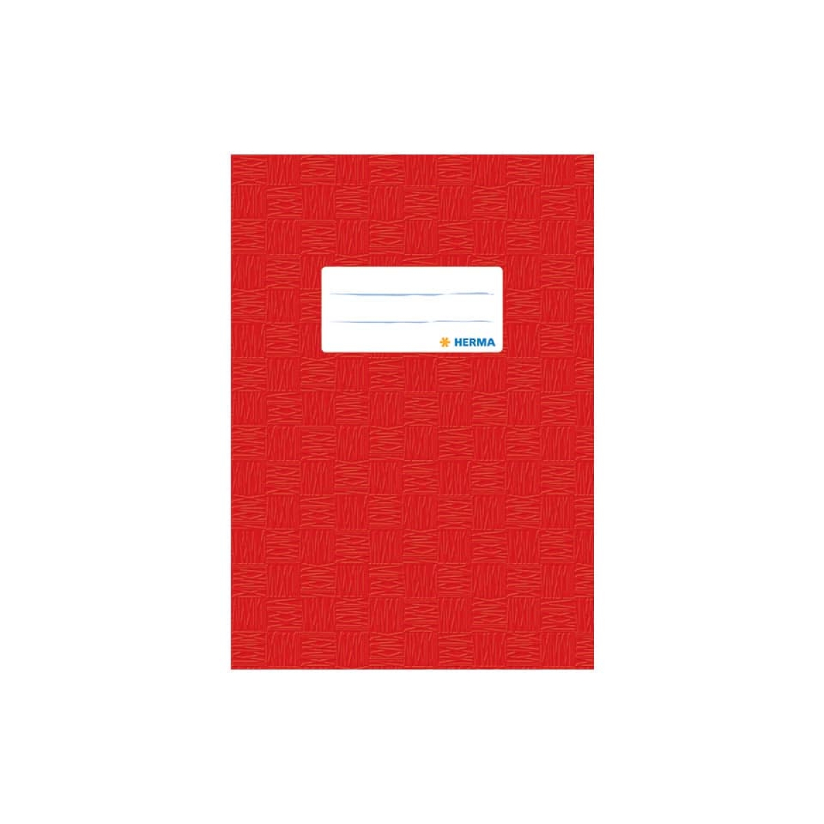 HERMABook cover, A5, plastic, opaque/red 7422Article-No: 4008705074223