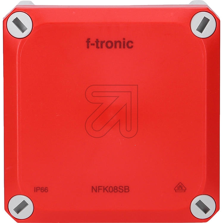 F-TronicFR Junction box IP66 red NFK08SB 7340210Article-No: 143320