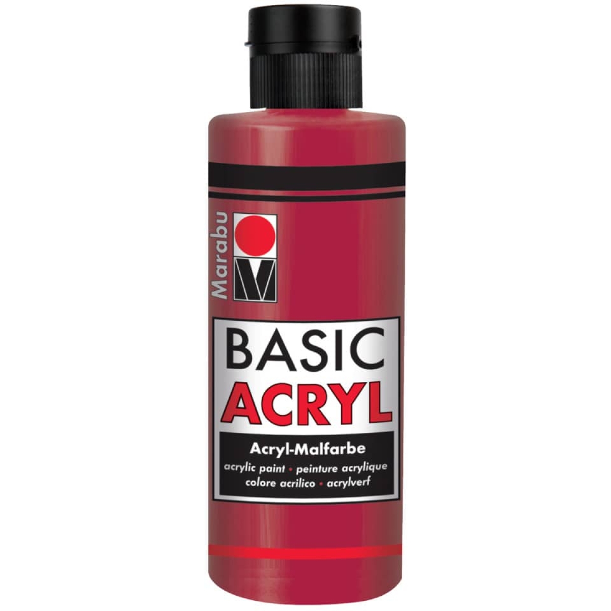 MARABUBasic Acrylfarbe, 80ml, karminrot 12000 004 032-Preis für 0.0800 LiterArtikel-Nr: 4007751115126