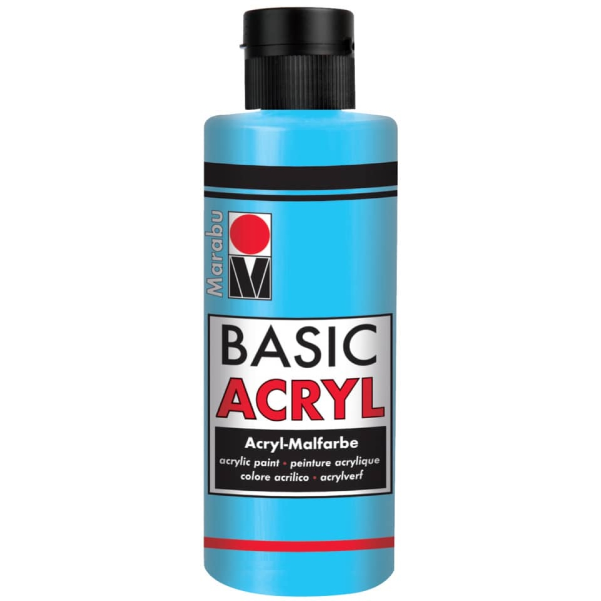 MARABUBasic Acrylfarbe, 80ml, hellblau 12000 004 090-Preis für 0.0800 LiterArtikel-Nr: 4007751115331