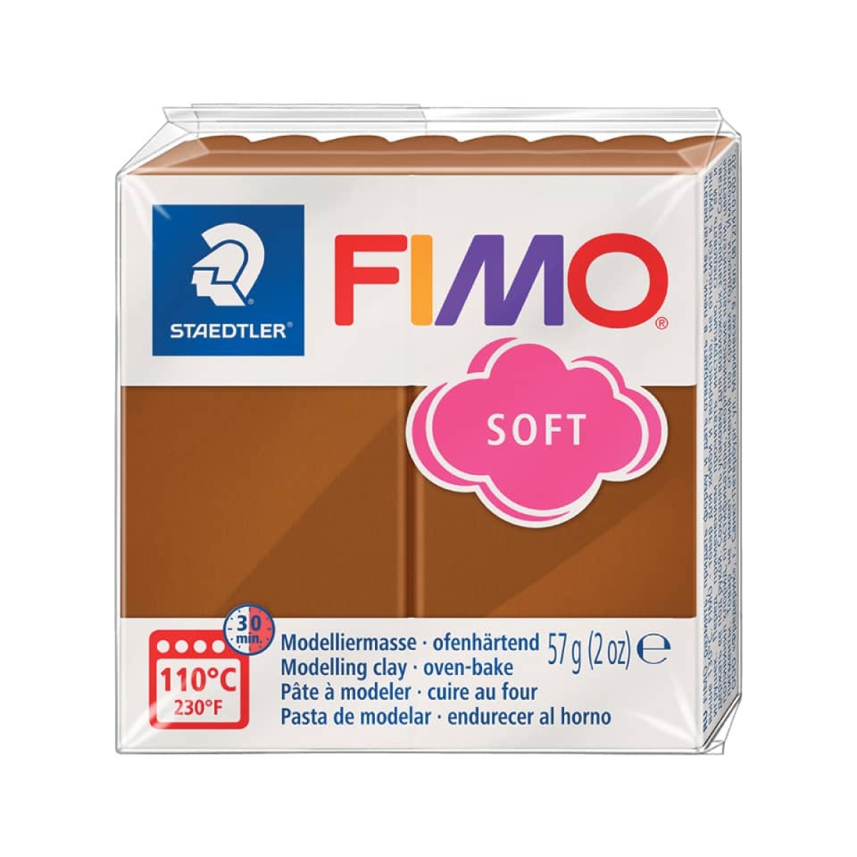 STAEDTLERModeling clay FIMO® soft, 57 g, caramel 8020-7-Price for 0.0570 kgArticle-No: 4006608809799