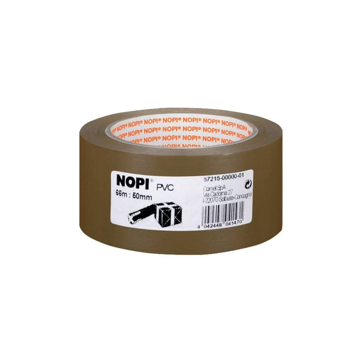 NOPIPackband braun 50mmx66m 57215-00000-01-Preis für 66 MeterArtikel-Nr: 4042448041470