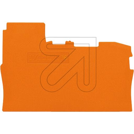 WAGOAbschlussplatte orange 2006-7192Artikel-Nr: 162395