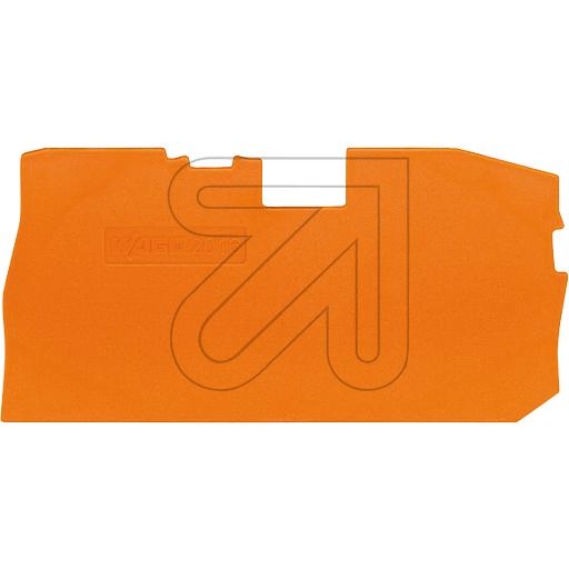 WAGOAbschlussplatte orange 2016-7192Artikel-Nr: 162405