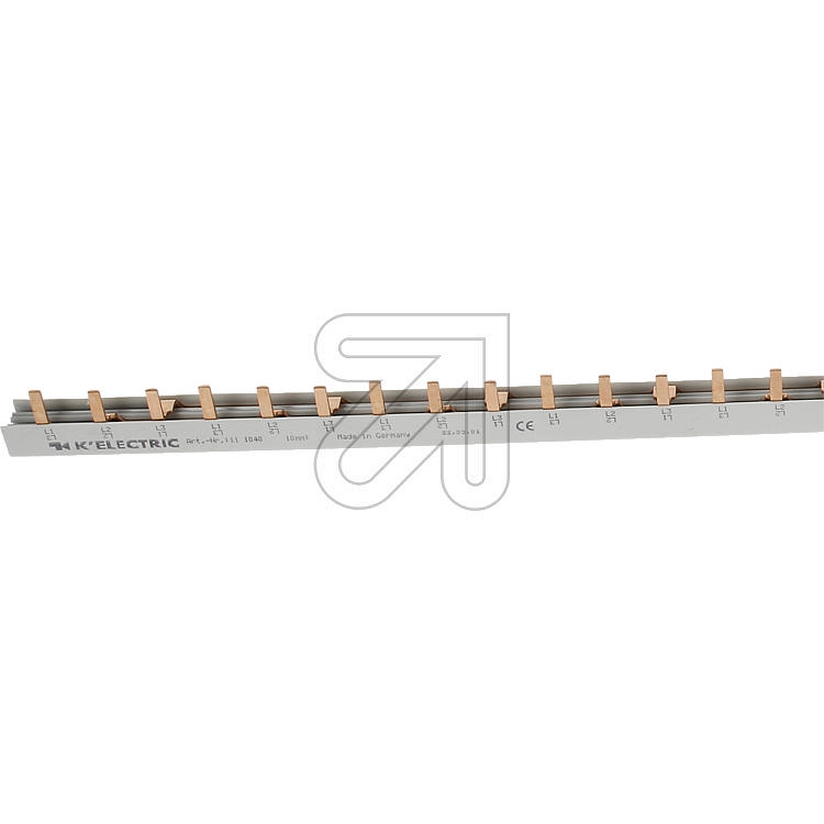 KELECTRICBar wiring bar, 3-pole, 10mm², 57TE 111040Article-No: 163415