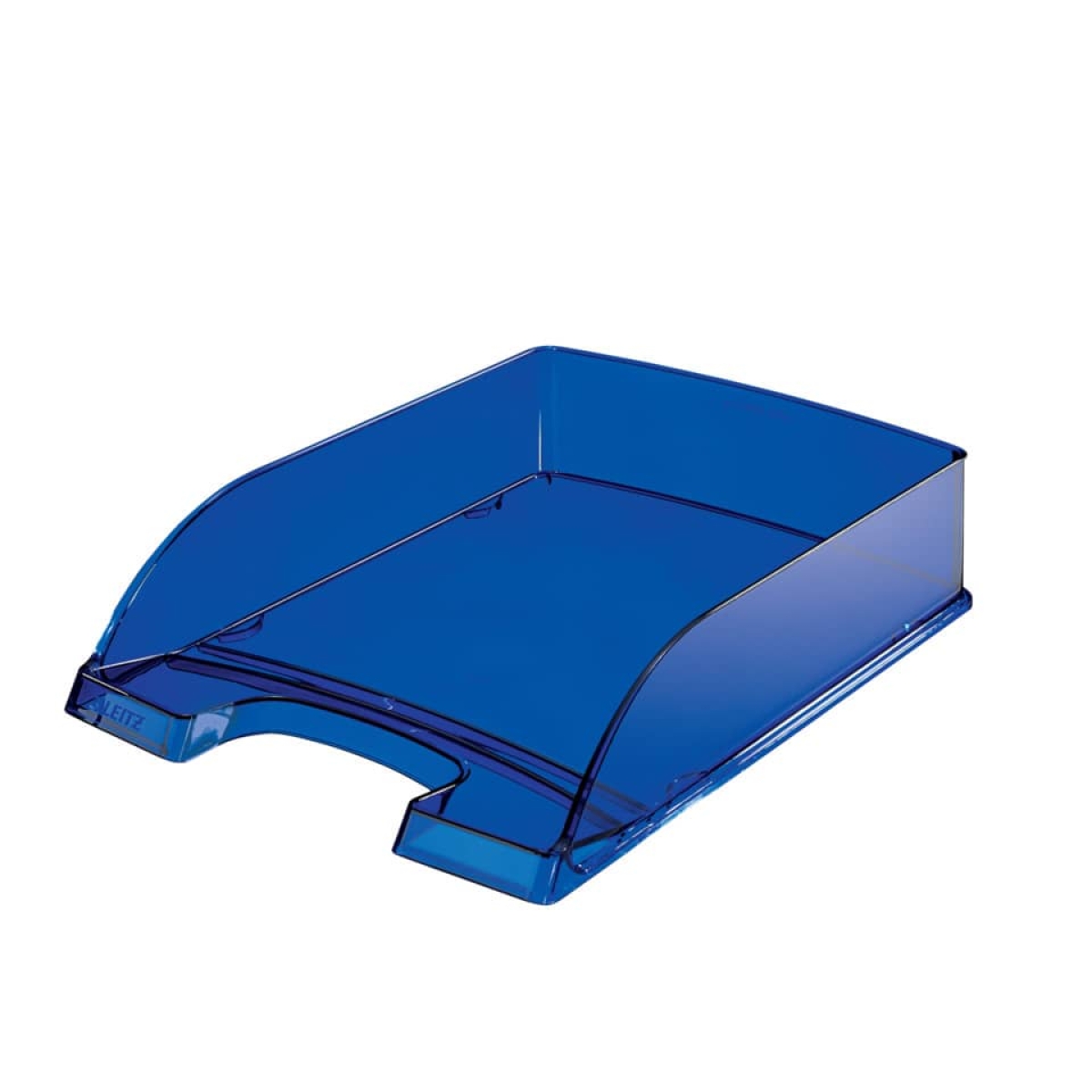 LEITZLetter basket Transparent Plus, A4, polystyrene, dark blue5226-00-39Article-No: 4002432370832