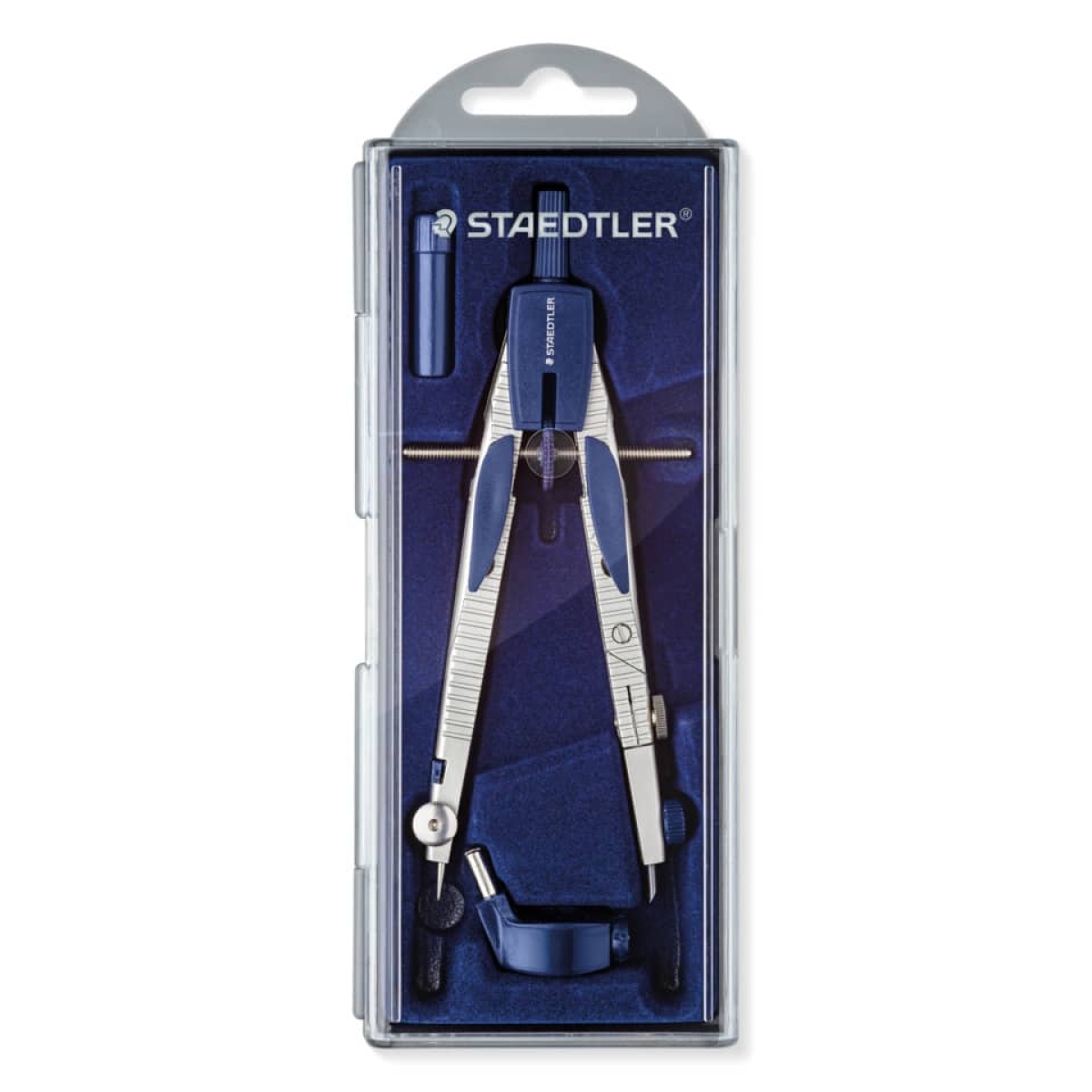 STAEDTLERQuick adjustment compass, 360 mm, 146 mm, silver/blue553 01Article-No: 4007817027844